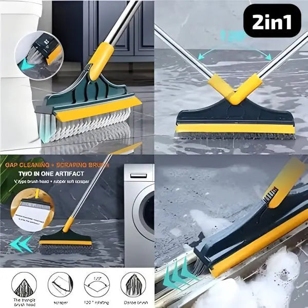 2 In 1 Floor Cleaning Brush Linovyn