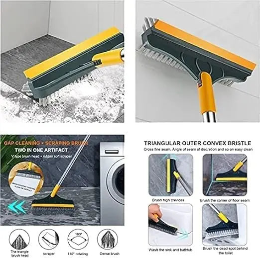 2 In 1 Floor Cleaning Brush Linovyn