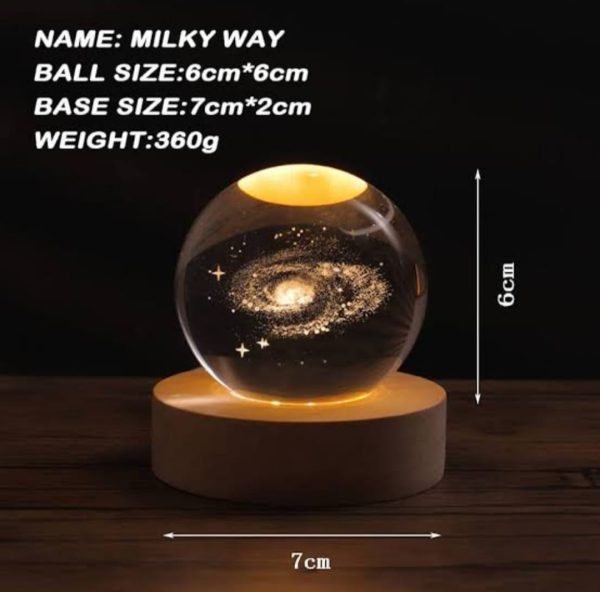 Crystal Ball Night Light Linovyn