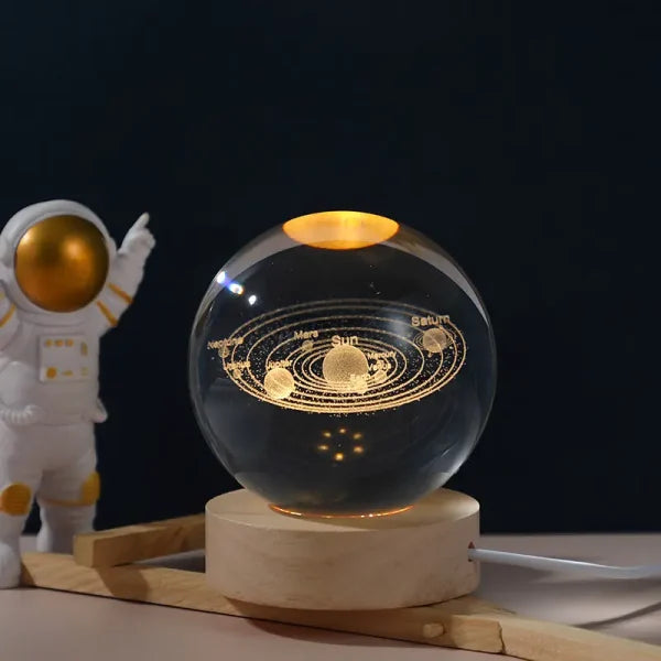 Crystal Ball Night Light Linovyn