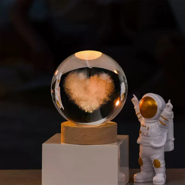 Crystal Ball Night Light Linovyn