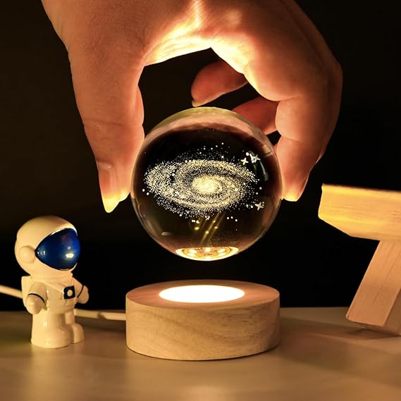 Crystal Ball Night Light Linovyn