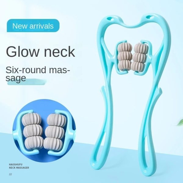 6 Wheel Pressure Point Neck Massager Linovyn