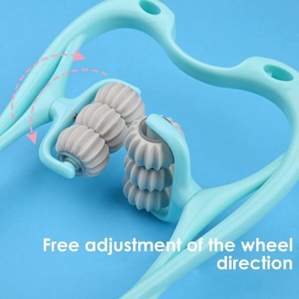 6 Wheel Pressure Point Neck Massager Linovyn