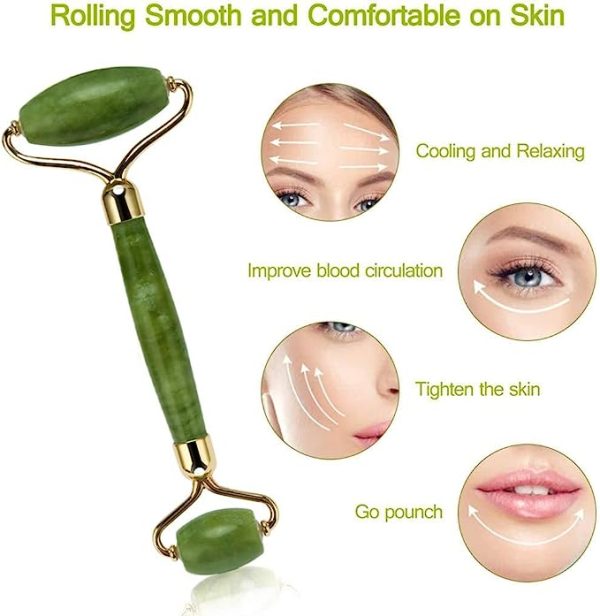 Jade Roller And Gua sha Linovyn