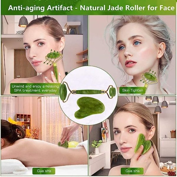 Jade Roller And Gua sha Linovyn