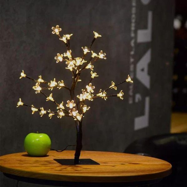 LED lights tree table lamp Linovyn