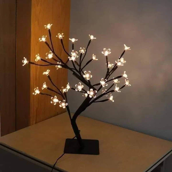 LED lights tree table lamp Linovyn