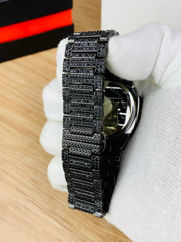 Premium Black Stone Watch Linovyn