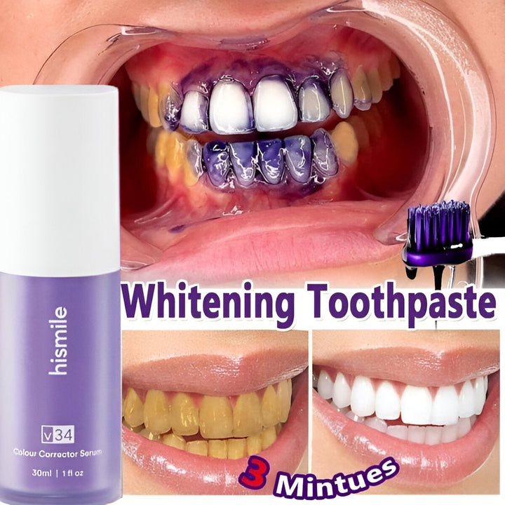 Hismile V34 Teeth Brightener Serum Linovyn