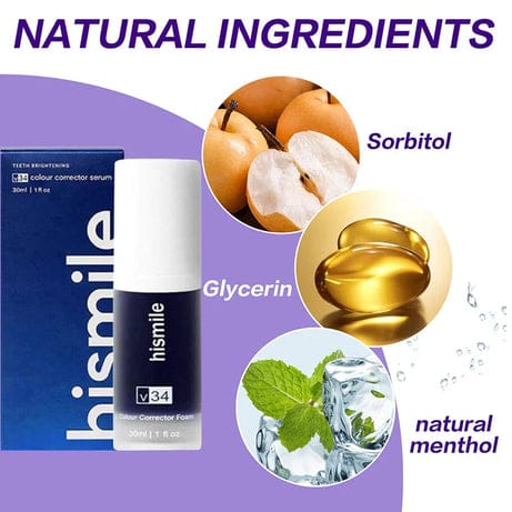 Hismile V34 Teeth Brightener Serum Linovyn