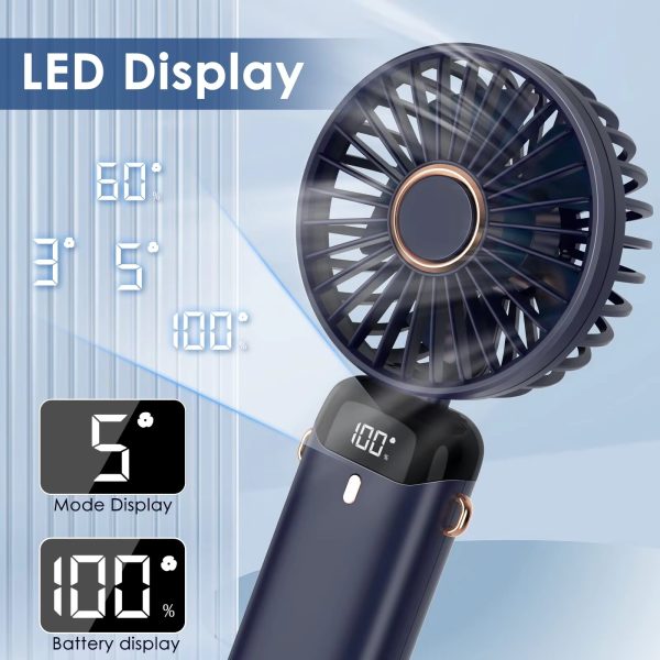 Mini Portable Handheld Fan Linovyn